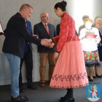 Wręczenie  nagród Wójta Gminy Chełmiec  za działalność społeczną w zakresie kultury i sportu w Gminie Chełmiec.
