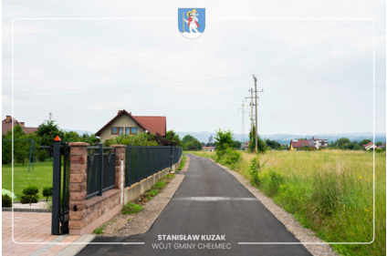 Zakończenie remontu drogi w miejscowości Świniarsko