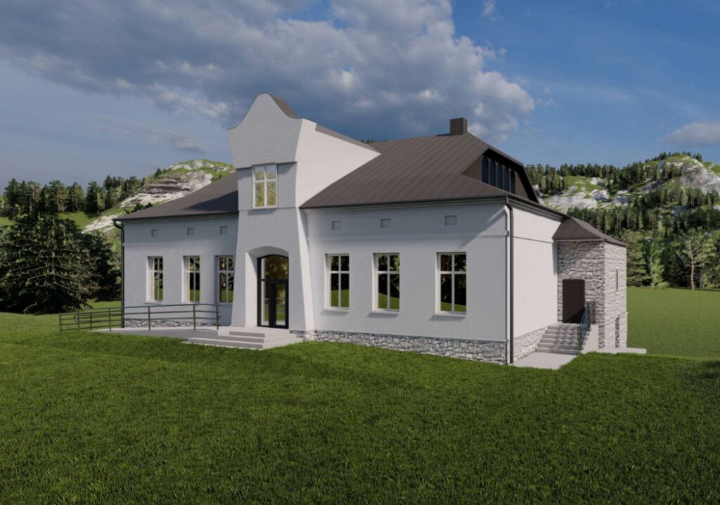 Dworek w Klęczanach 
