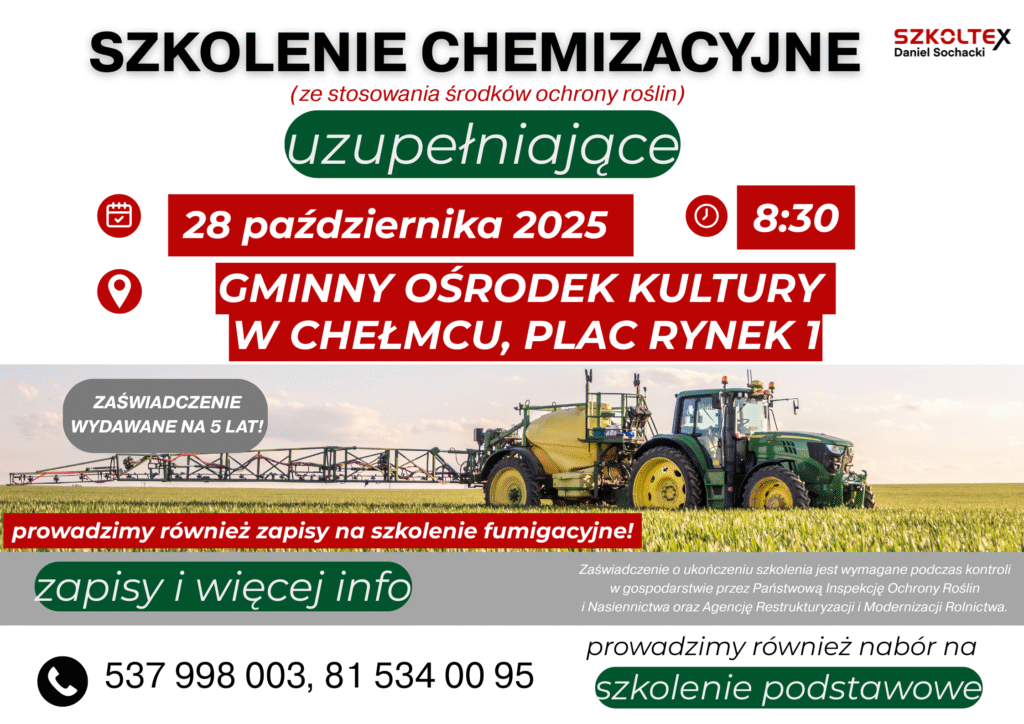Szkolenie chemizacyjne