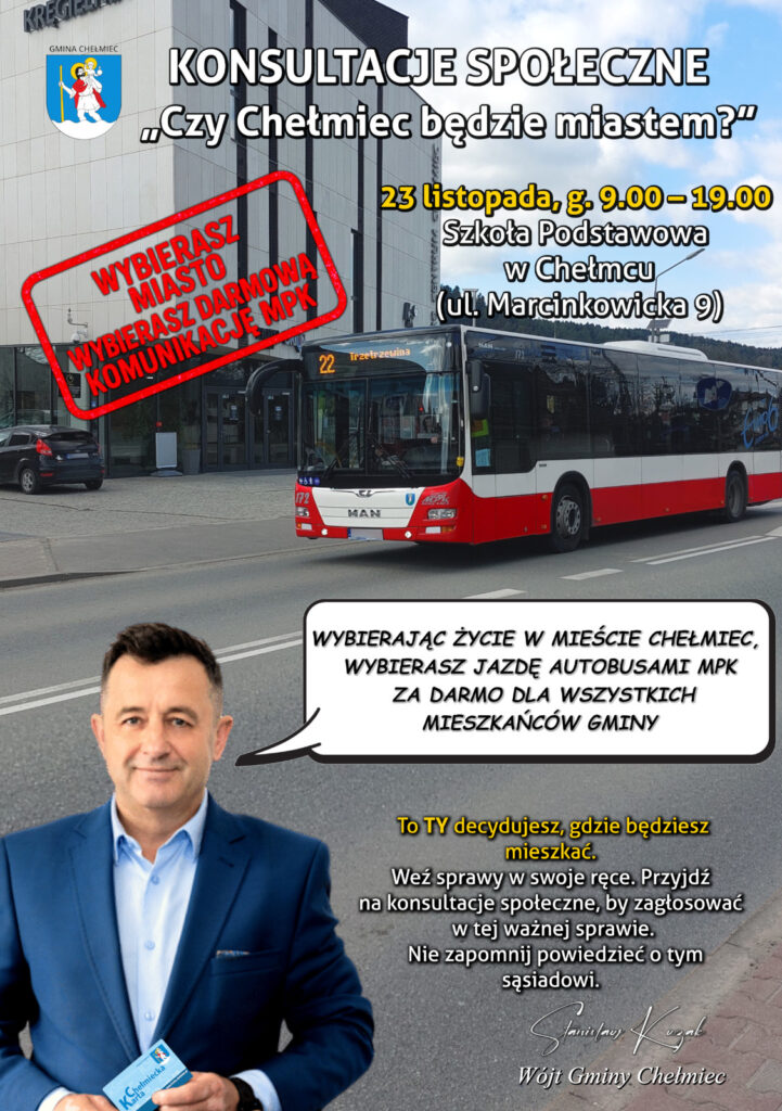 Chełmiec rozmowa z wójtem