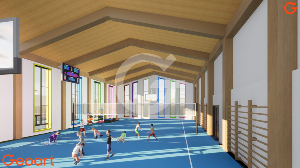 Krasne Potockie sala gimnastyczna