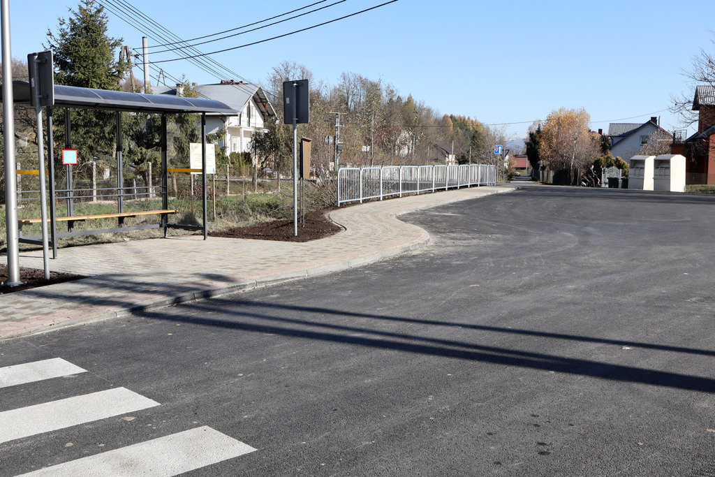 Przebudowa drogi w Niskowej