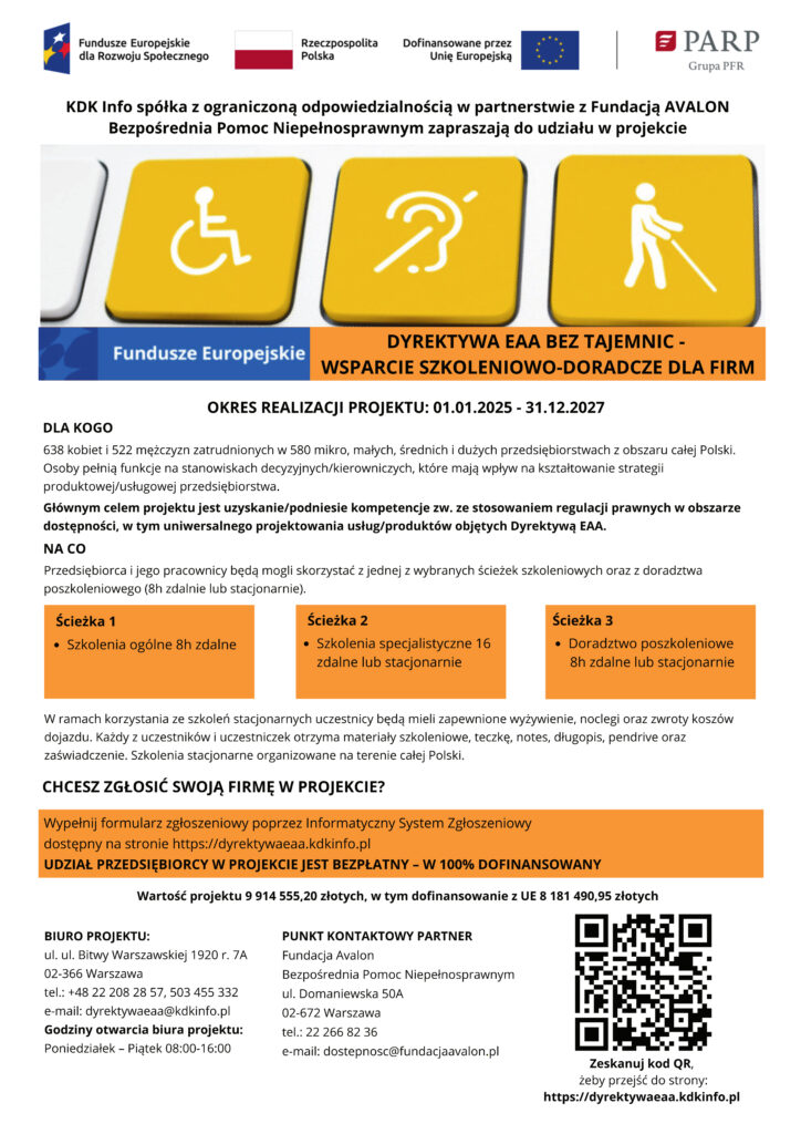 Dyrektywa EEA szkolenie przedsiębiorców