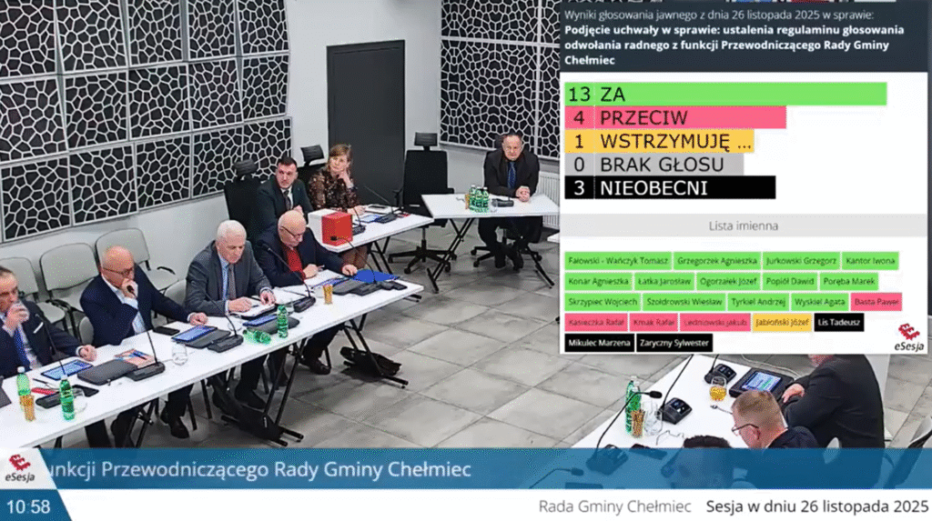 Zmiany w Radzie Gminy

