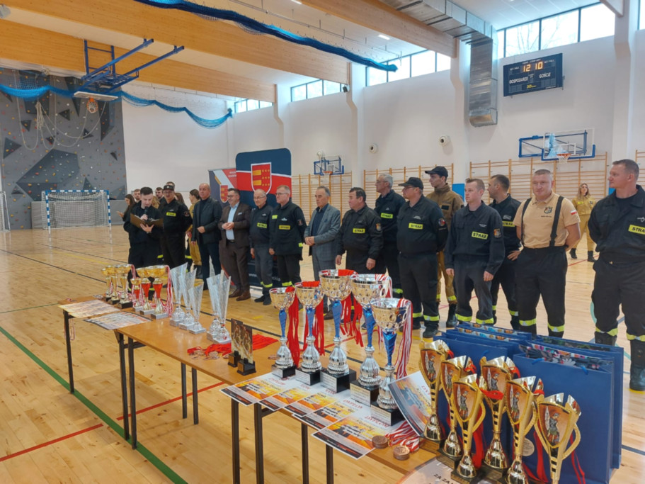 Drugie Halowe Zawody Młodzieżowych Drużyn Pożarniczych