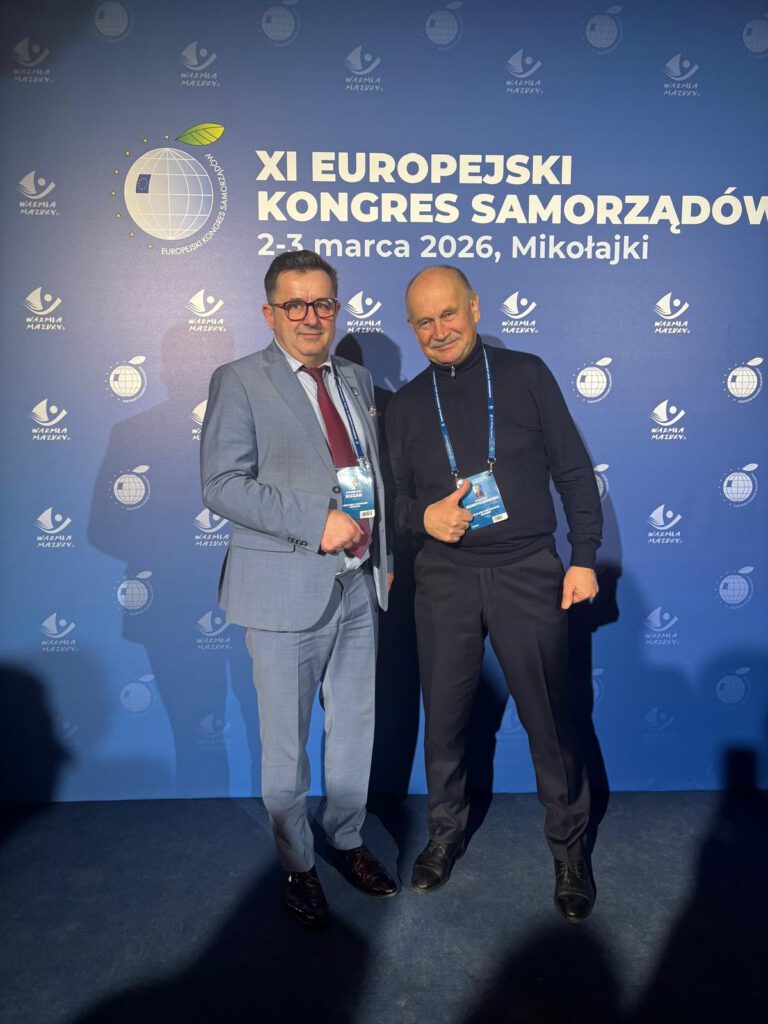 spotkanie wójta Stanisława Kuzaka i Zygmunta Berdychowskiego z wiceministrem Stanisławem Bukowcem 