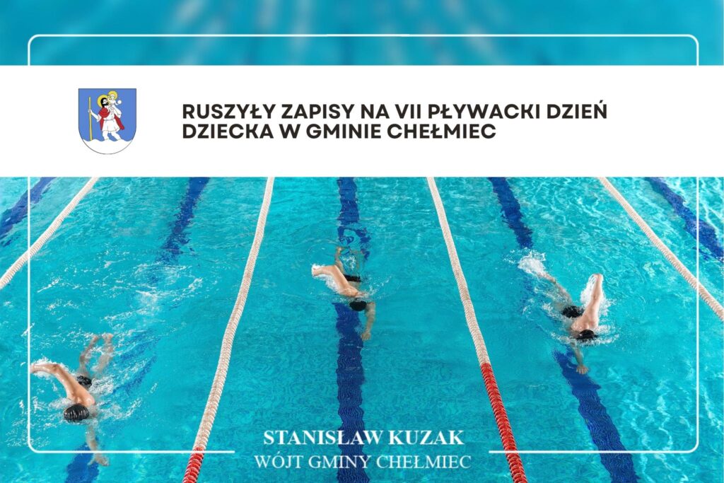 pływacki dzień dziecka w gminie chełmiec