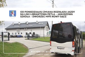 zmiana rozkład jazdy