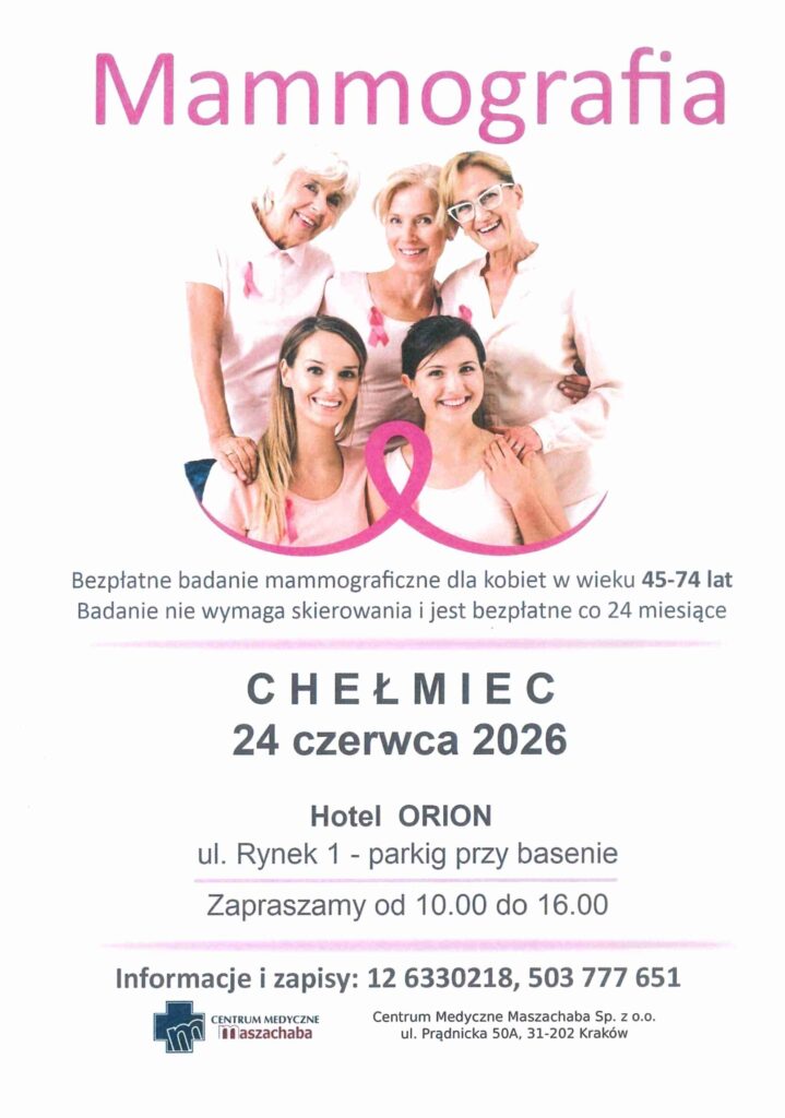 bezpłatna mammografia