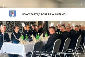 Nowy zarząd ZOSP RP w Chełmcu