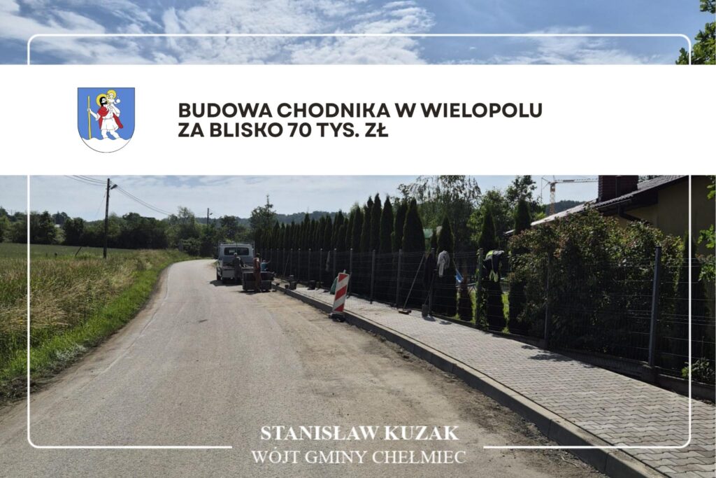 budowa chodnika