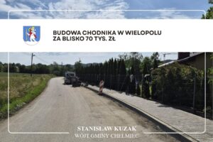 budowa chodnika