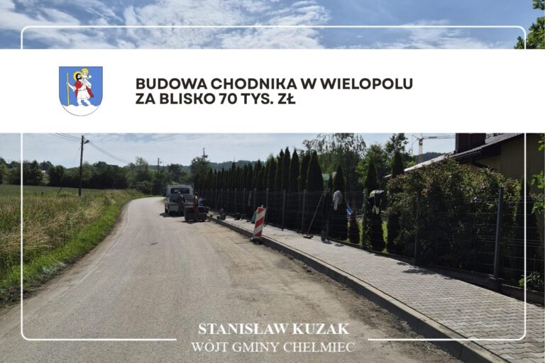 budowa chodnika
