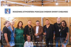 rodzinna atmosfera podczas imienin gminy chełmiec