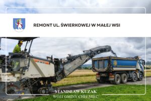 Remont drogi na ul. Świerkowej w Małej Wsi