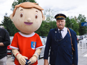 Krzyś Chełmiecki promuje gminę Chełmiec