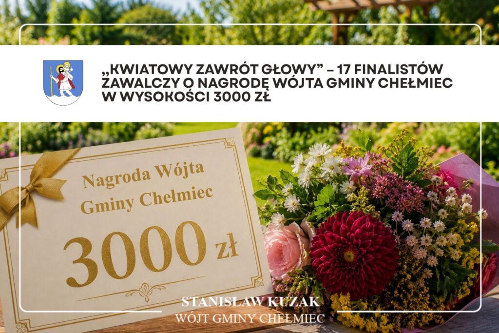 17 finalistów zawalczy o nagrodę - kwiatowy zawrót głowy