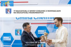 17 nauczycieli z nominacjami na nauczycieli mianowanych