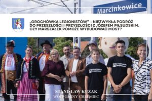 Grochówka legionistów, marszałek, most
