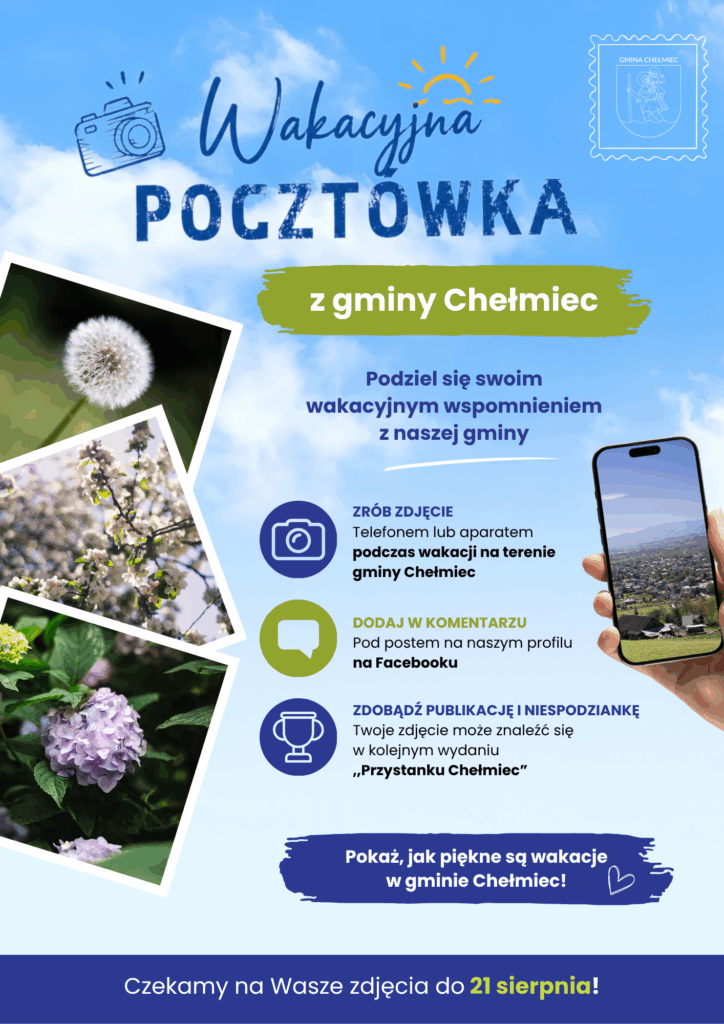 wakacyjna pocztówka z gminy Chełmiec