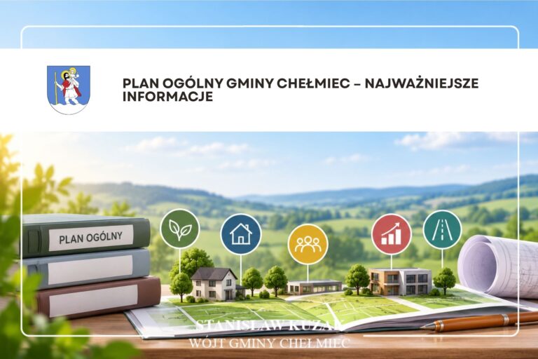 plan ogólny gminy Chełmiec