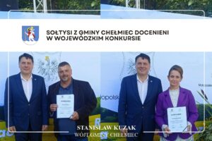 sołtysi wyróżnieni w konkursie