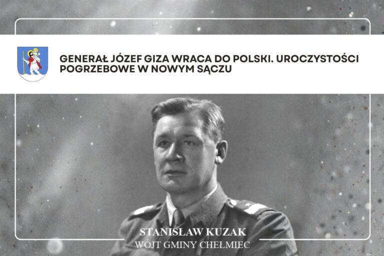 Generał Józef Giza wraca do Polski.